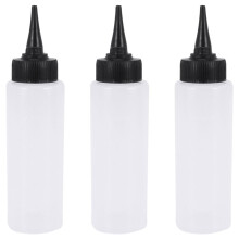 3X 150Ml Salon Hair Color Measuring Applicator Bottle Scale Hairdressing Tool
