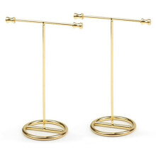 2X Jewelry Display Stand Display Stand Earring Stand Earring Stand Necklace Storage Jewelry-()