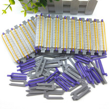Small Size 72Pcs/Set Salon Nylon Hook & Loop Hair Rollers Set Hair Root Perm Rods Bars Curlers with Clips & Rubber Bands