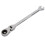 2X 7mm Flexible  Ratchet Action Wrench Spanner Nut Tool 2