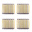 Dimensioni Ridotte 96 Pezzi Rulli per Capelli in Nylon con Gancio E  per Salone Set Radice per Capelli Aste per Perm Bar Bigodini con Fermagli E 1