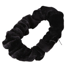 30 Pack Black Velvet Scrunchie Hair Elastics Hair Bobbles Hair Bands