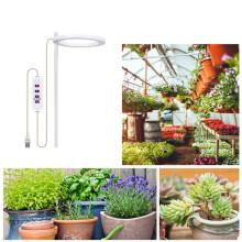3X Lâmpada LED Grow Light Spectrum Full Spectrum Grow Lâmpada USB Angel para Suculentas, Crescimento de Plantas de Flores (Luz Do )