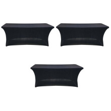3X Eyelashes Bed Cover Beauty Sheets Elastic Table Stretchable Eyelash Extension Professional Cosmetic Salon Sheet Black