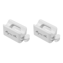 2X Tragbares Eintauchen Pulver Recycling Tablett Nagel Werkzeuge Zweischichtige, Praktische Nagel Schmuck Diamant Pulver Wiederherstellung Box