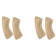 2 Paio di Solette per Scarpe Lining Pad Inserti con Tacco in Spugna con Tacco Invisibile