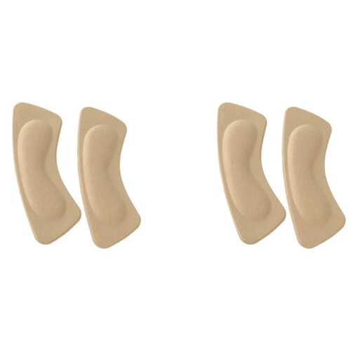 2 Pair Shoe Insoles Lining Pad Heel Sponge Invisible Heel Inserts