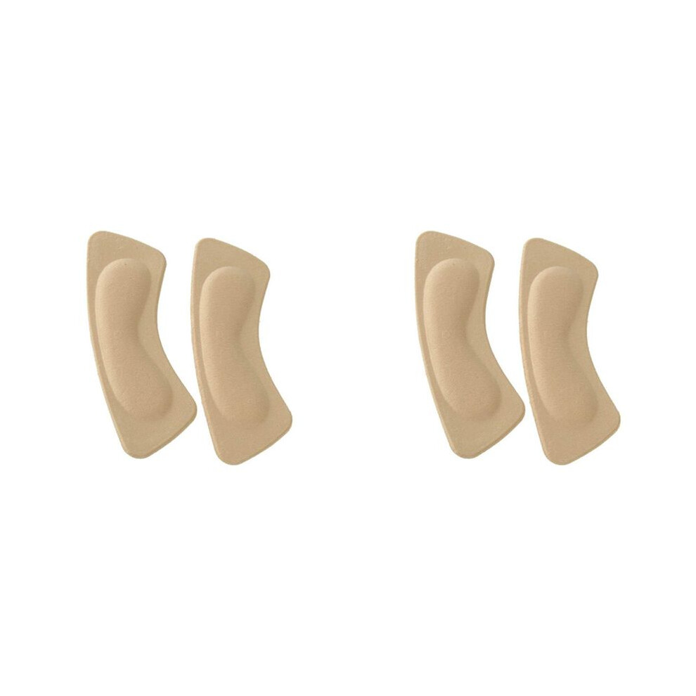 2 Pair Shoe Insoles Lining Pad Heel Sponge Invisible Heel Inserts Typecat