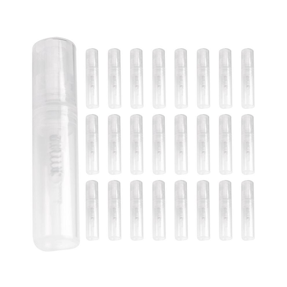 300 x 2Ml Plastic Travel Spray Bottle Empty Transparent Perfume Atomizer New