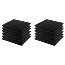 12 StüCk Polyurethanschaumplatten, Schaumstoffpolster für Koffer, Verpackung, Werkzeugkasten, Schneidbare Bastelschaumpolster, 40 X 30 X 3 cm