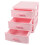 3X Plastic Drawer Designed 3 Compartment Jewelry Storage Box 5