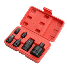 12PCS Impact Reducer & Sleeve Adapter Socket Wrench 1/4 1/2 3/8 3/4 Drive Air Ratchet Breaker Drive Spanner Set