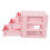 3X Plastic Drawer Designed 3 Compartment Jewelry Storage Box 7