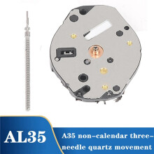 3X AL35 Watch Movement with Movement Handle A35 Non-Calendar Three-Needle High-Precision Quartz Watch Movement