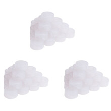 60PCS Guitar Effect Pedal Footswitch Toppers Foot Nail Cap Protection Cap for Guitar Effect Pedal Protection Cap