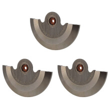3X Vervangende Accessoires voor Roestvrijstalen Horloges Oscillerende Gewichtsrotor voor ETA 2824 2834 2836 Reparatiegereedschap voor Horlogemakers