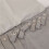 4X Luxury Samt Schmuckrolle  Ohrringe Armband Display Organizer Pouch Grau 3