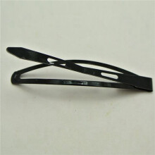 40 x Große Schwarze Metall Haarspange Haarspangen 78mm DIY
