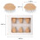 3X Replacement Eyelids for Eyelash Mannequin ,Removable Eyelid with Eyelashes Extension Training Lash Mannequin 8
