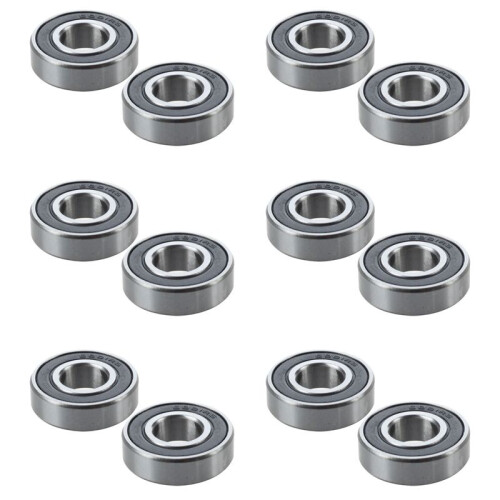 Cuscinetti A Sfere 6001Rs 28mmX12mmX8mm per 12 Pezzi