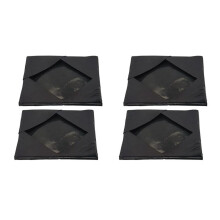Heat Press Platen Wrap Cover, Heat Press Verwarming Plaat Beschermhoes Hoge Temperatuur Anti-Stick (4 Stuks 16Inch X24Inch)