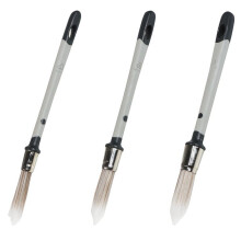 Outil de Peinture de Garniture, 3 Paquets avec Petits Pinceaux de 0,6/0,7/0,8 Pouces pour Murs, Outil de Peinture de Bord, Pinceaux de Garniture