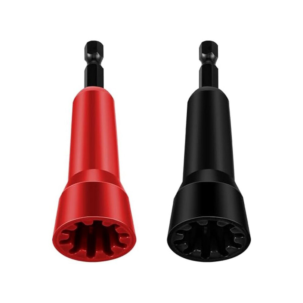 2Pcs Wire Twisting Tool Wire Twister Tool Drill Wire Stripper Twisting Wire Connector Socket Wire Twisting Spinner