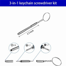 5 in 1 Screwdriver, Glasses Screwdriver, Glasses Repair Kit, Magnetic Screwdriver Set for Watches
