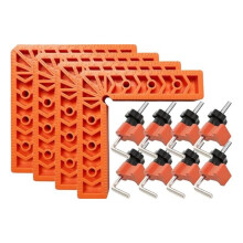 4Sets Right Angle Clamps for Woodworking Corner Clamps for Woodworking 90 Degree Clamp Right Angle Clamp