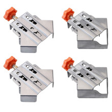 4PCS 90 Degree Right Angle Clamp Corner Clamp Positioning Right Angle Clamps Panel Holder for Woodworking Carpenter Tool