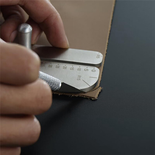 Leather Sewing Aid Tool, Constructed From Durable Metal, Serves As A Guide for Precise for Leather 2