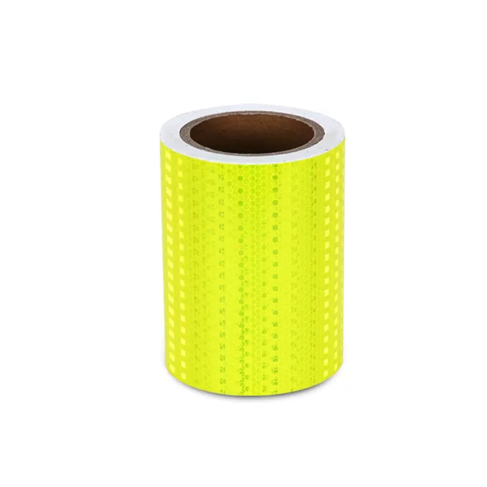 Reflective Safety Tape Yellow 10M X 15Cm Visibility Selfadhesive Hazard Warning For Car Bicycle Motorcycle 9169991177731