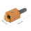 Woodworking Right Angle Chisel, Alloy Steel, 30mm Width, Gold 10