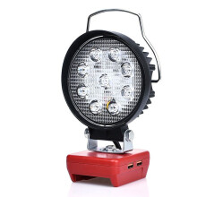 Pour 18 V/20 V Li-Ion Batterie LED Lampe de Travail 4 Pouces Lampe de Poche Portable Lampe D'Inondation D'Urgence Lampe de Camping