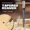 2Pcs T Handle Taper Reamer ,6 Fluted Chamfer Reaming Guitar Bridge Pin Hole Handle Tapered Reamers Tool Hexagonal Handle 2