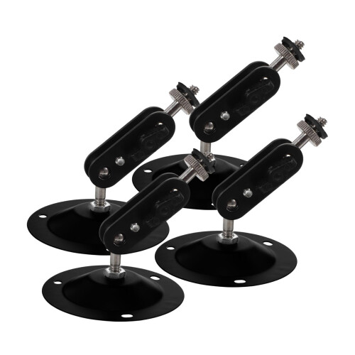 Indoor Security Camera Mount with Stable Positioning, Low Profile Wall Bracket for Home Bedroom