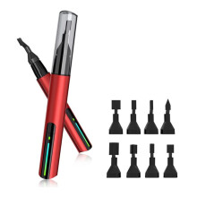 Reciprocating Sander, Sander, USB Charging Electric Sanding Pen with 8pcs Sanding and Self-Adhesive Sandpaper
