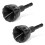 2pcs Deburring External Chamfer Tool, 1/4 Inch Hex Shank Deburring Tool Rotary Remove Burr Chamfering Drill Bit 2