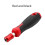 1/4Inch Screwdriver Bit Handle Multi-Function Screwdriver Set Screwdriver Drill Wrench Tool (Red) 6