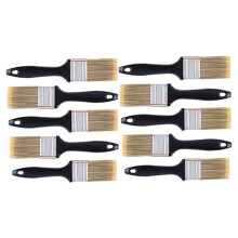 10 Pieces 2 Inch Paint Brush,Flat Paint Brushes Professional Paint Tools with Treated Plastic Handle for DIY Paint