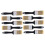 10 Pieces 2 Inch Paint Brush,Flat Paint Brushes Professional Paint Tools with Treated Plastic Handle for DIY Paint 1