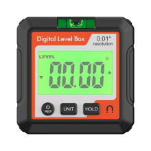 Inclinómetro Transportador Digital Medidor de Ángulo de Nivel Medidor de Ángulo de Medición 90 Grados Inclinómetro de Pantalla Digital Duler