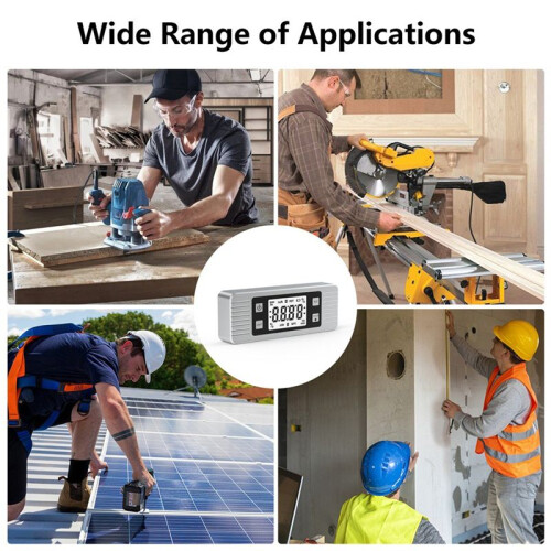 Digital Protractor Inclinometer Level Angle Meter Measuring Angle Meter Magnet 90 Degree Ruler Digital Level Box 2
