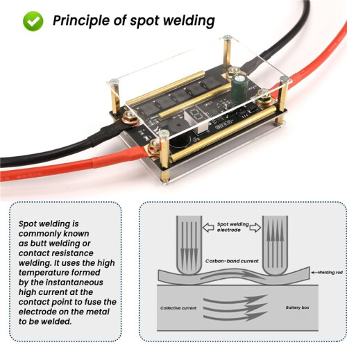 12V Spot  Battery  Storage Spot Welding Machine PCB Circuit Board Welding Equipment 1