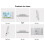 Ultrasonic Level Meter Multifunctional Household Water Level Meter Water Level High and Low Value Alarm Function 1