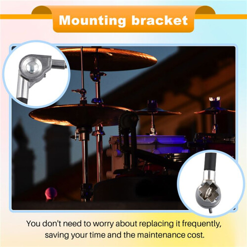 Drum Clamp Mounting Cymbal Quick Lock Clamp Cymbal Attachment Percussion Musical Instrument 1