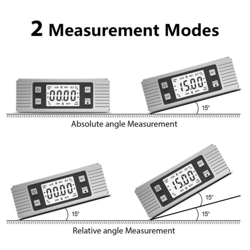 Digital Protractor Inclinometer Level Angle Meter Measuring Angle Meter Magnet 90 Degree Ruler Digital Level Box 1