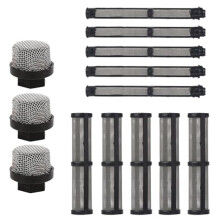 246385 287032 246384 Set di Filtri per Spruzzatori Airless (3 e 5 e 5 Pezzi) Filtro per Tubo di Aspirazione Nucleo Interno Della Pompa Dello