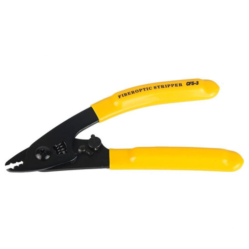 SAIVXIAN Three-Port Fiber Optical Stripper Pliers Wire Strippers for FTTH Tools Optic Stripping Plier Tool 1