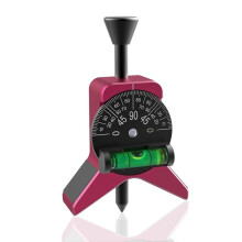 Magnetic Pipe Center Finder Tool,Y-Shape Pipefitter Gauge with Dial Bubble Protractor,Fits 1-1/2in to 6in Pipes